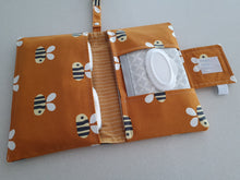 Load image into Gallery viewer, Bee Nappy Wallet (Pre Order - Dispatches in 12 days)