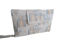 Load image into Gallery viewer, Rainbows & Hot Air Balloons Nappy Wallet