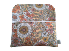 Load image into Gallery viewer, Retro Flowers Nappy Clutch