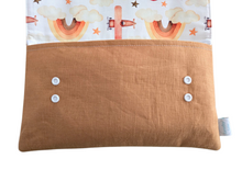 Load image into Gallery viewer, Vintage Aircraft Nappy Clutch
