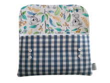 Load image into Gallery viewer, Koala Gingham Nappy Clutch