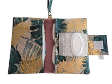Load image into Gallery viewer, Metallic Leaves Nappy Wallet