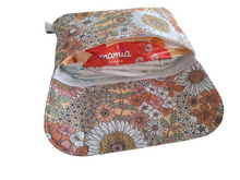 Load image into Gallery viewer, Retro Flowers Nappy Clutch