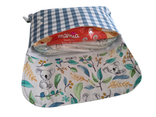 Load image into Gallery viewer, Koala Gingham Nappy Clutch