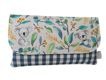 Load image into Gallery viewer, Koala Gingham Nappy Clutch