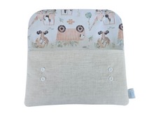 Load image into Gallery viewer, Pastel Construction Nappy Clutch