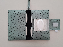 Load image into Gallery viewer, Green Dots Nappy Wallet (Pre Order - Dispatches in 10-12 days)