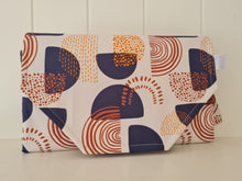 Load image into Gallery viewer, Geometic Rainbow Nappy change mat clutch (Pre Order - Dispatches in 12 days)