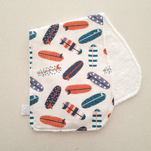 Surf Boards Burp Cloth