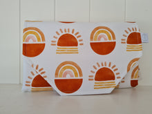 Load image into Gallery viewer, Desert Sun Nappy Change Mat Clutch (Pre Order - Dispatches in 12 days)