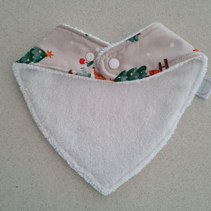 Foxy Xmas Dribble Bib