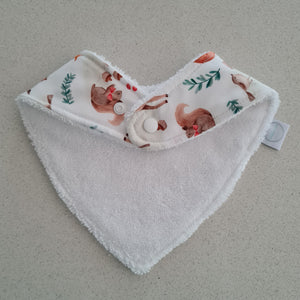 Xmas Forest Dribble Bib