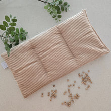 Load image into Gallery viewer, Beige Gingham Linen Medium Heat pack