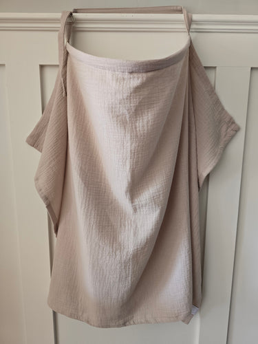 Sand Muslin Breastfeeding cover