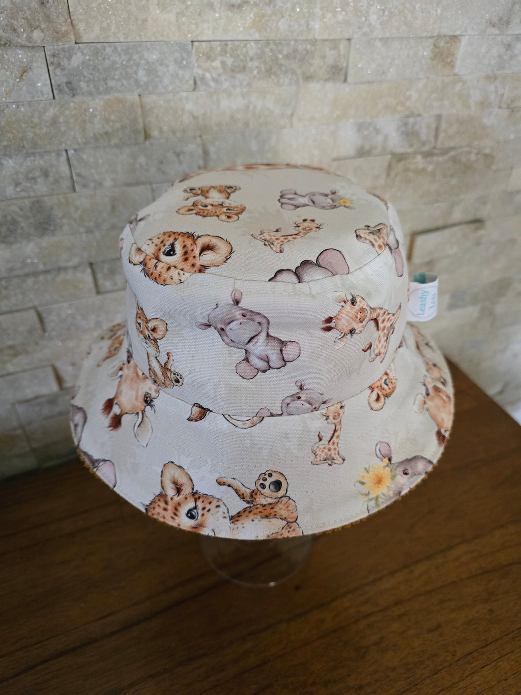 Safari Animals Bucket Hat sz Small