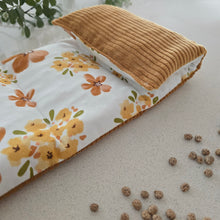 Load image into Gallery viewer, Mustard Flower / Mustard Corduroy Large Heat pack