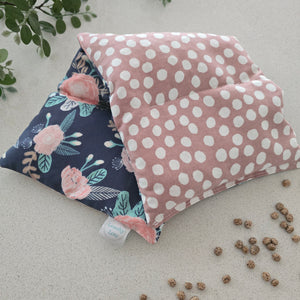 Midnight Bloom / Pink dots Large Heat pack