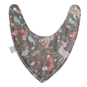 Woodland Animals Bandana Bib