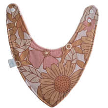 Load image into Gallery viewer, Vintage Bloom Bandana Bib