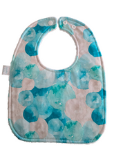 Load image into Gallery viewer, Watercolour Bursts waterproof Bib