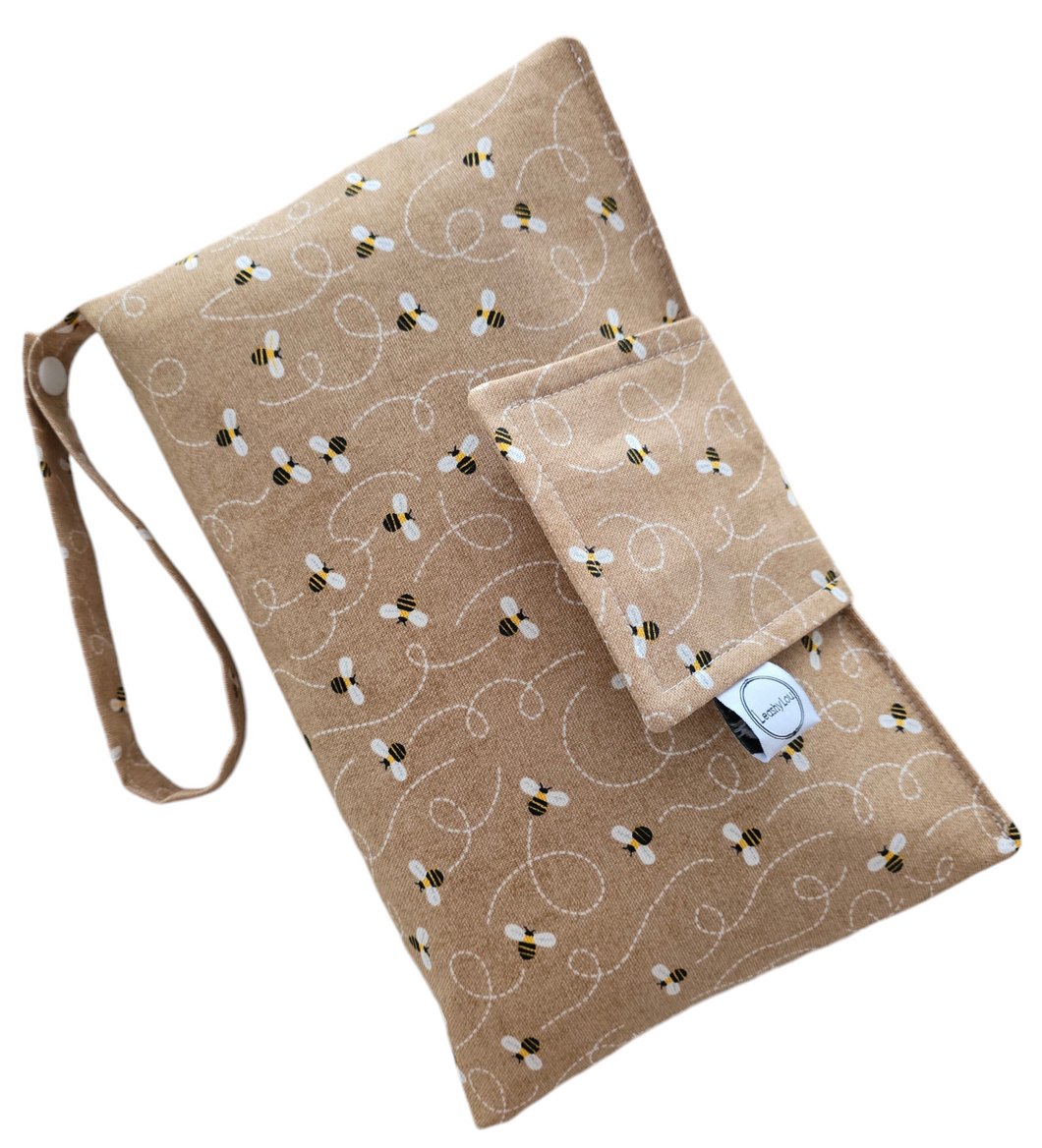 Nappy change mat clutch, Nappy clutch, change mat, nappy bag, change mat clutch