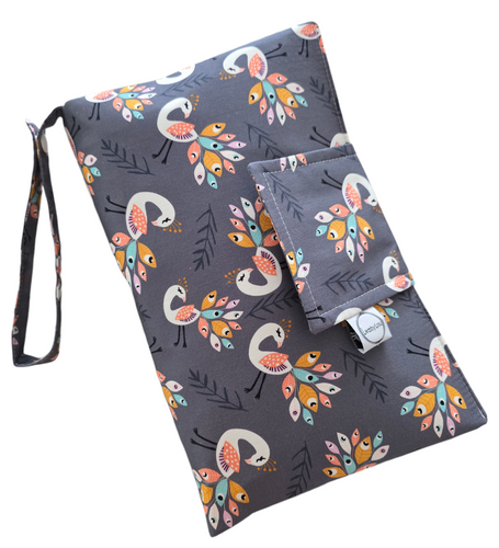 Nappy change mat clutch, Nappy clutch, change mat, nappy bag, change mat clutch