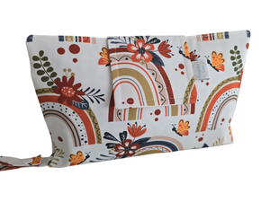 Floral Rainbows Nappy Wallet