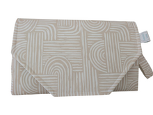 Load image into Gallery viewer, Boho Arches Nappy change mat clutch DELUXE