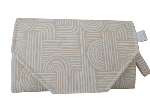 Boho Arches Nappy change mat clutch DELUXE