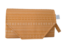 Load image into Gallery viewer, African Mudcloth Nappy change mat clutch DELUXE