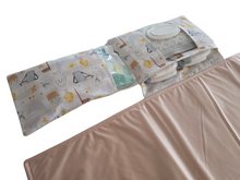 Load image into Gallery viewer, On The Farm Nappy change mat clutch DELUXE