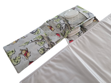 Load image into Gallery viewer, Bear Nappy change mat clutch DELUXE