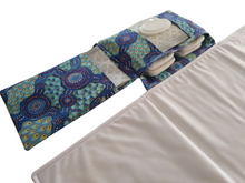 Load image into Gallery viewer, Water Dreaming Nappy change mat clutch DELUXE