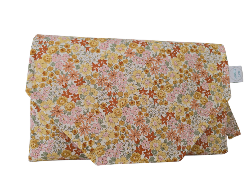 Buttercup Garden Nappy change mat clutch (Pre Order - Dispatches in 10-12 days)