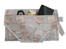Load image into Gallery viewer, Koala &amp; Friends Nappy change mat clutch - DELUXE w/Zippered Pocket