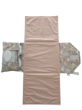 Load image into Gallery viewer, Meadow Nappy change mat clutch w/Zippered Pocket