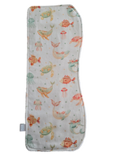 Load image into Gallery viewer, Boho Under The Sea Burp Cloth
