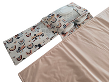 Load image into Gallery viewer, Retro Campers Nappy change mat clutch DELUXE