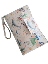 Load image into Gallery viewer, Animal Alphabet Nappy Wallet (Pre Order - Dispatches in 10 days)