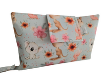Load image into Gallery viewer, Floral Aussie Animals Nappy Wallet