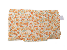 Load image into Gallery viewer, Mustard Garden change mat clutch (Pre Order - Dispatches in 12 days)