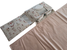 Load image into Gallery viewer, Cottage Nappy change mat clutch DELUXE