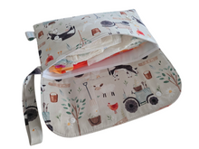Load image into Gallery viewer, On The Farm Nappy Clutch