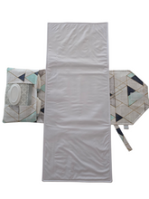Load image into Gallery viewer, Geometric Nappy change mat clutch STANDARD