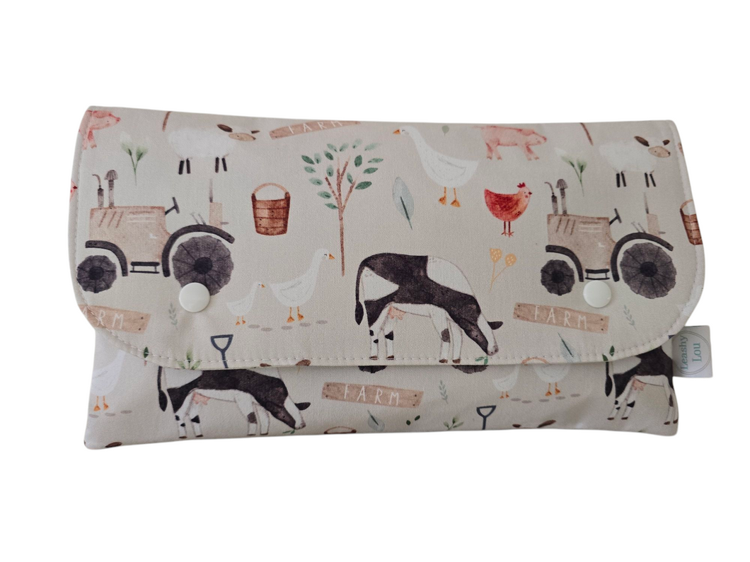 On The Farm Nappy Clutch