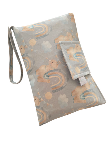 Llama Nappy Wallet (No wipes pocket)