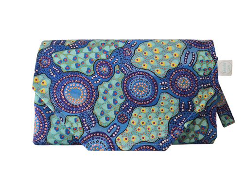 Water Dreaming Nappy change mat clutch DELUXE
