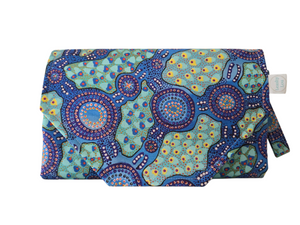 Water Dreaming Nappy change mat clutch DELUXE