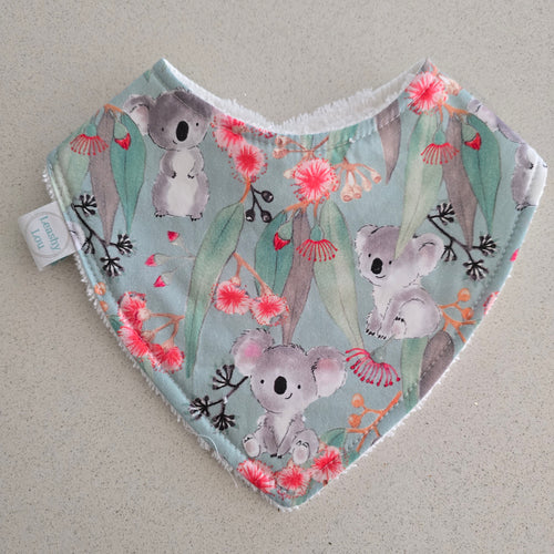 Koala Bloom Bandana Bib