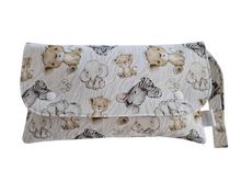 Load image into Gallery viewer, Safari Animals Nappy Clutch